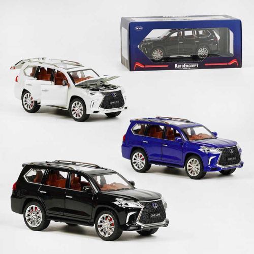 Машинка GT- 02063 3 види, "АвтоЕксперт", металопластик, 1:24, звук, світло, інерція, рухомі елементи, у коробці, ВИДАЄТЬСЯ МІКС ВИДІВ