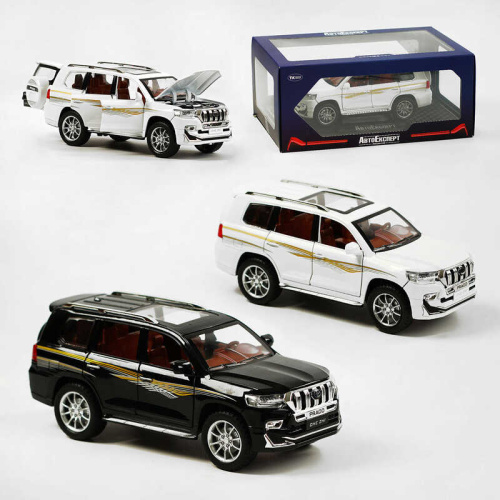 Машинка GT - 01744 "Авто Експерт", 2 кольори, металопластик, 1:24, звук, світло, інерція, рухомі елементи, у коробці