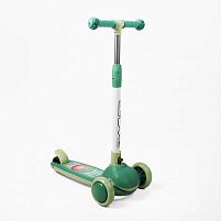 Самокат триколісний Skyper SR-60614 (колеса: передні Ø4.92"/заднє Ø3.15"/PU, рама: алюміній/складна, до 30 кг)