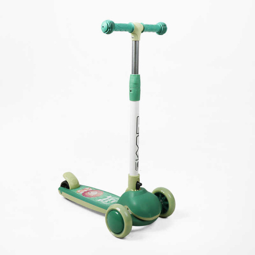 Самокат триколісний Skyper SR-60614 (колеса: передні Ø4.92"/заднє Ø3.15"/PU, рама: алюміній/складна, до 30 кг)