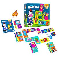Гра настільна "Crazy Доміно" - / укр / VT 8055-10 "Vladi Toys"