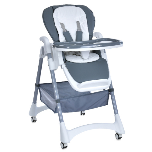 Стільчик для годування немовлят El Camino ME 1177 STEADY Storm Gray