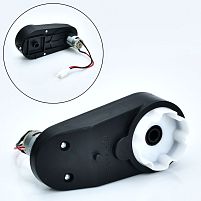 Редуктор колеса в зборі з мотором для дитячого електромобіля Bambi Racer M 3981-GEAR BOX (12V, 30W, 16000RPM, вісь: Ø16 мм, ↔17 см)