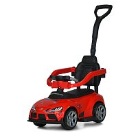 Електромобіль дитячий Bambi Racer M 6129EBLR-3 (каталка-толокар, колеса: Ø5.5"/EVA, акк: 6V/4,5Ah, мотор: 6V/25W, до 5 км/г, батьк. ручка, до 20 кг)