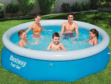 Надувний басейн Bestway 57266 (76*305 см., об'єм: 3800 л., серія: Fast Set)