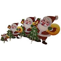 Декор новорічний "Merry Christmas" 52см Stenson M50123-52