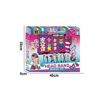 Створи прикрасу 7005 обруч, прикраси, блискітки, клей, скотч, в коробці