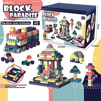 Конструктор 6260 A 260 деталей, основа, колеса, наліпки, посібничок, в коробці