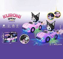 Машина 6608-30 B фігурка героя, колесо вільного руху, підсвічування, звуки, парогенерація, на батарейках, в коробці