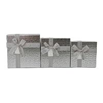 Коробка подарункова "Beautiful" 3шт/наб 19*19*10/17*17*8/15*15*7см Stenson R33309S