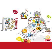 Килимок 368-82 R піаніно, мелодії, підсвічування, 5 підвісок, брязкальця, в коробці