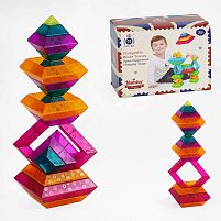 Логічний конструктор 8218 A 30 деталей, геометричні фігурки, в коробці
