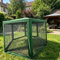 Шатер-альтанка розкладний UV50+ з антимоскітною сіткою h1.8*1.8*1.8м Stenson MH-6064