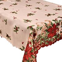 Скатертина "New Year's Symphony" 150*180см Stenson M50073-180