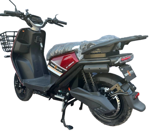Електроскутер Dominator BL-MINI red (колеса: Ø12", акб: 72V/23Ah/Lead-acid, мотор: 2000W, пробіг на одному заряді до 75 км, до 70 км/год, червоний) фото 3
