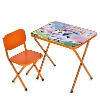 Дитячий столик Bambi M 5967-7 (зі стільчиком, складний)