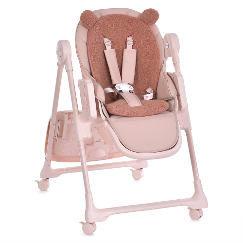 Стільчик для годування немовлят El Camino ME 1037 CRYSTAL Bear Pink фото 7