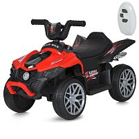 Електроквадроцикл дитячий Bambi Racer M 6181ELR-3 (колеса: Ø8.2"/EVA, акк. 12V/7Ah, мотор: 2*12V/25W, до 5 км/г, до 25 кг)
