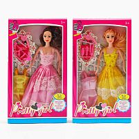 Лялька DYBB 17 2 види, прикраса, плаття, в коробці