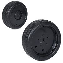 Колесо для дитячого електромобіля Bambi Racer M 6301-EVA WHEEL (заднє та переднє однакові, Ø23 см, ↔8 см, EVA)