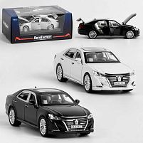 Машина EL 5507 Auto Expert 2 кольори, металопластик, 1:24, інерція, світло, звук, відчиняються двері, капот та багажник, в коробці