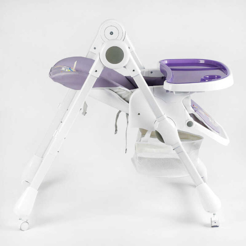 Стільчик для годування Joy K-60290 (55*79*115 см, регульованя: стільниця 3 положення, сидіння 3 положення, висота 7 положень, підніс, кошик, 4 колеса) фото 4