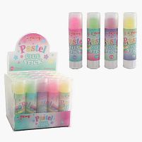 Клей-олівець C 72710 ЦІНА ЗА 20 ШТУК В БЛОЦІ, різноколірний, 15 грамів, в коробці