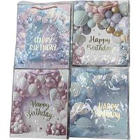 Пакет подарунковий паперовий S "Happy birthday" 18*24*8.5см Stenson R40814-S