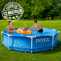 Каркасний басейн Intex 28206 (76*305 см., об'єм: 4485 л., серія: Metal Frame)