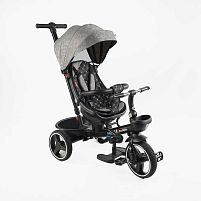 Велосипед 6390 – 18-698 BestTrike "Oscar" ПОВОРОТНЕ СИДІННЯ, КЕРМО СКЛАДАЄТЬСЯ, КОЛЕСА З ПРОГУМОВАНИМ PU, КОШИК, ТЕЛЕСКОПІЧНА РУЧКА
