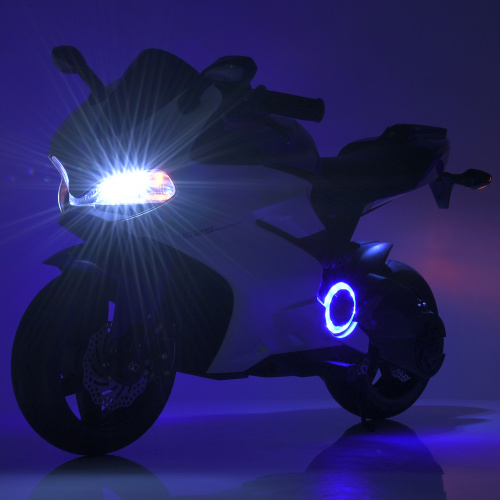 Електромотоцикл дитячий Bambi Racer M 4262EL-1-2 (колеса: Ø11.8"/EVA, акк. 2*12V/9Ah, мотор: 12V/250W, до 19 км/г, до 50 кг) фото 7