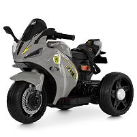 Електромотоцикл дитячий Bambi Racer M 6345ELR-11 (колеса: переднє Ø9.84/EVA, акк. 12V/4.5Ah, мотор: 2*12V/25W, до 5 км/г, до 50 кг)