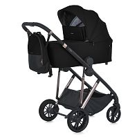 Коляска дитяча прогулянкова El Camino ME 1190 COIL Jet Black (універсальна, 2в1)