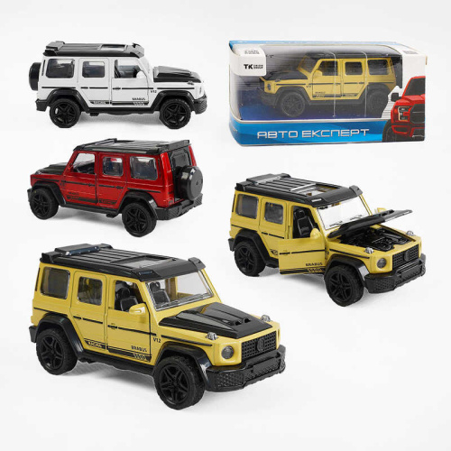 Картинка  Джип RS-41630 "Авто Експерт", 3 кольори, металопластик, масштаб 1:32, інерція, відчиняються двері, капот, багажник, (слот для батарейок не пра от магазина cd-market