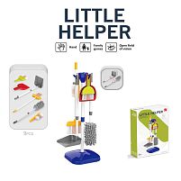 Набір для прибирання 667-75 9 елементів, підставка, мітла, щітки, в коробці