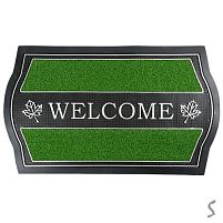 Килимок придверний "Wellcome" 45*75см Stenson R35162-GR