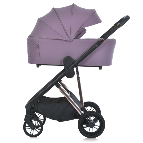 Коляска дитяча прогулянкова El Camino ME 1190 COIL Grape Pink (універсальна, 2в1) фото 19
