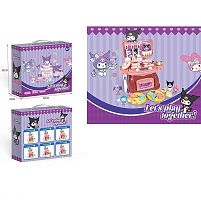 Кухня 228-10 D духова піч, 23 х 10х 20 см, посуд, плита, каструля, сковорідка, ніж, лопатка, декоративна їжа, герої, в коробці