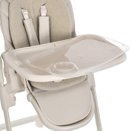 Стільчик для годування немовлят El Camino ME 1037 CRYSTAL Bear Beige фото 3
