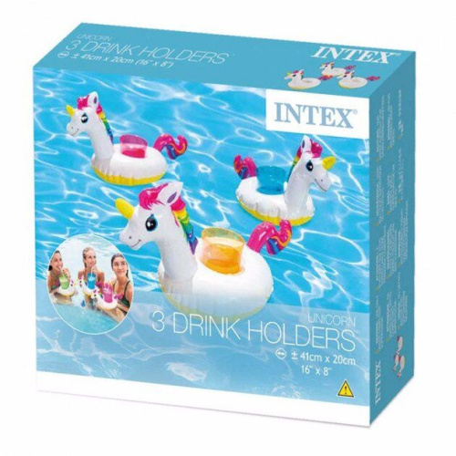 Підсклянник Intex 57506 «Єдиноріг» (тримач для стаканів надувний) фото 4