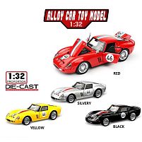 Машинка TK-42580 "Авто Експерт", металопластик, 1:32, світло, звук, інерція, відчиняються двері, багажник, капот, 2 режими роботи: зі звуком /