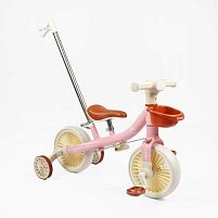 Велосипед дитячий двоколісний Corso C-52098 (колеса: Ø10"/EVA, рама: сталь, знімні педалі, допоміжні колеса, батьківська ручка, до 30 кг)