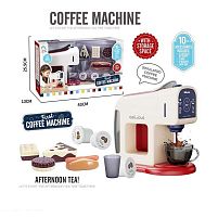 Кавомашина J 601 на батарейках, звук, підсвічування, тістечка, кавові капсули, в коробці