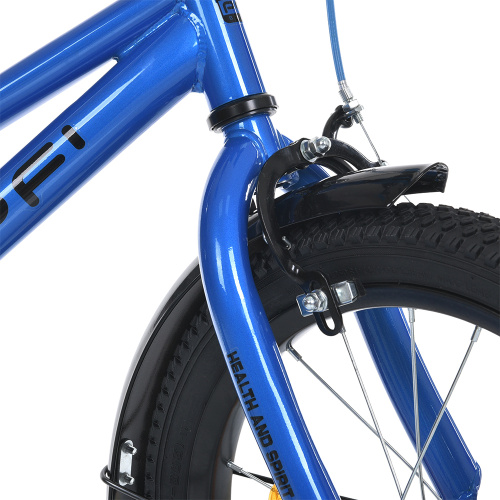 Велосипед дитячий двоколісний Profi MB 14012-1 (колеса Ø14"/гума, рама: сталь, допоміжні колеса, гальмо ручне/ножне, 3-4 роки) фото 3