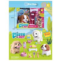 Улюбленець 810-83 “Собачка”, ходить, звуки, аксесуари, на батарейках, в коробці