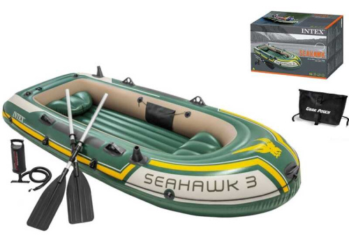 Човен надувний гребна Seahawk 3 Intex 68380