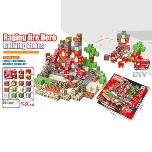 Магнітний конструктор FD 1688 A11 в коробці