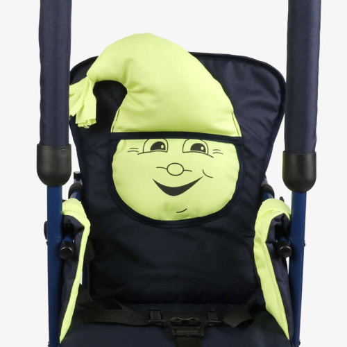 Гойдалка підлогова "Алінка" 2010199 синій з салатовим фото 3