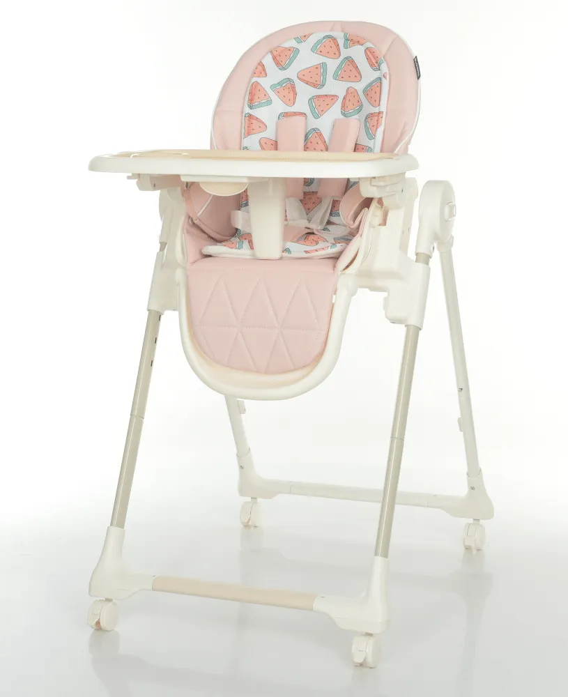Стільчик для годування немовлят Bambi ME тисяча тридцять сім CRYSTAL Watermelon Pink фото 2