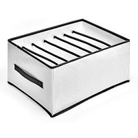 Коробка-органайзер для зберігання білизни 7від 36*25*20см Stenson 3625207J-WHITE